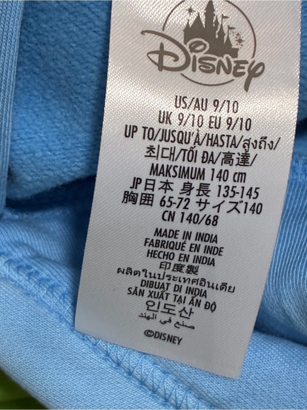 Disney Coco Alebrije Dante Hoodie Kids 9 10 Blue Green Ombre Sweater Boys Girls - Picture 3 of 7